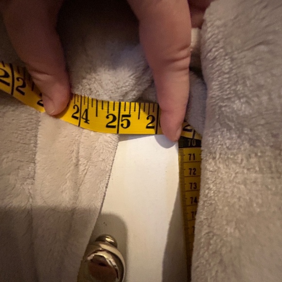 Woman's Cream/Tan Full Length Robe Size XL Soft! Thick! Warm and Cozy! - Picture 11 of 14